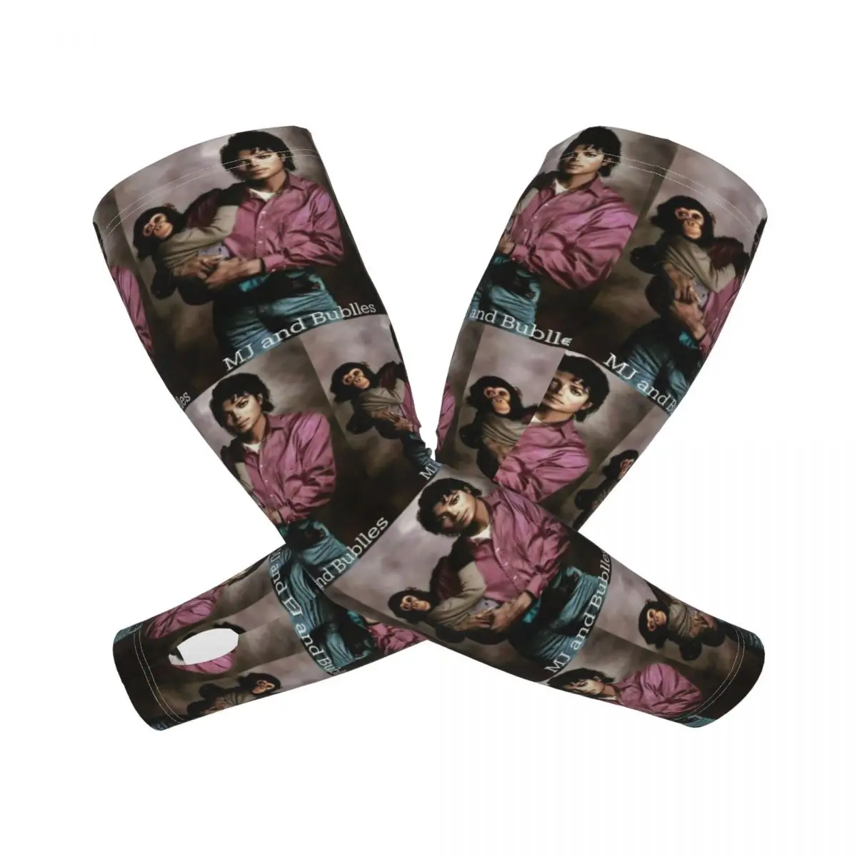 

Майкл Джексон уличные нарукавники солнцезащитный чехол от ультрафиолета летние ледяные шелковые велосипедные татуировки рукава