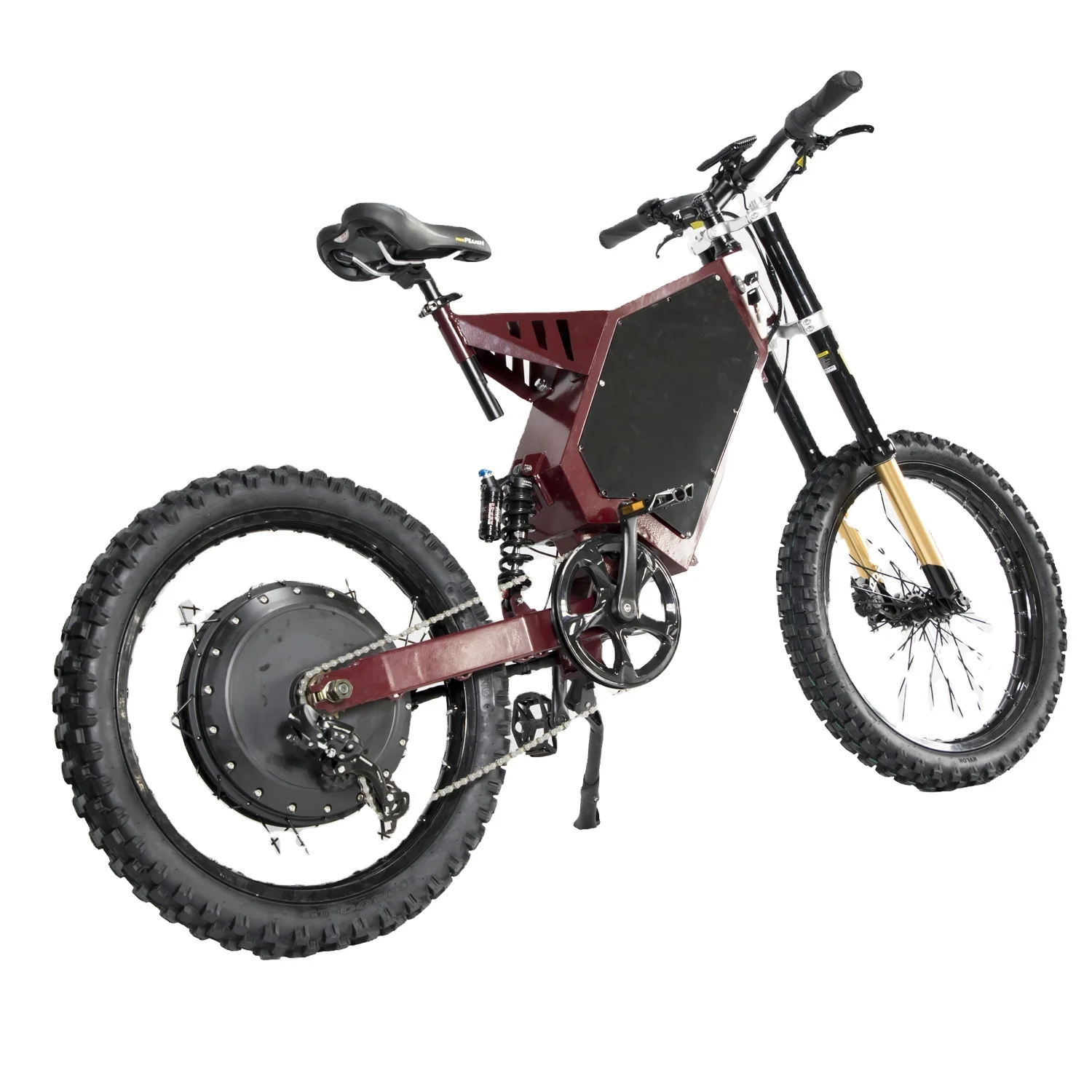 

High 5000W Fat Tire Electric Dirt Bikes Conversion Kit 72V Lithium Battery Smart Controller Off-Road Range