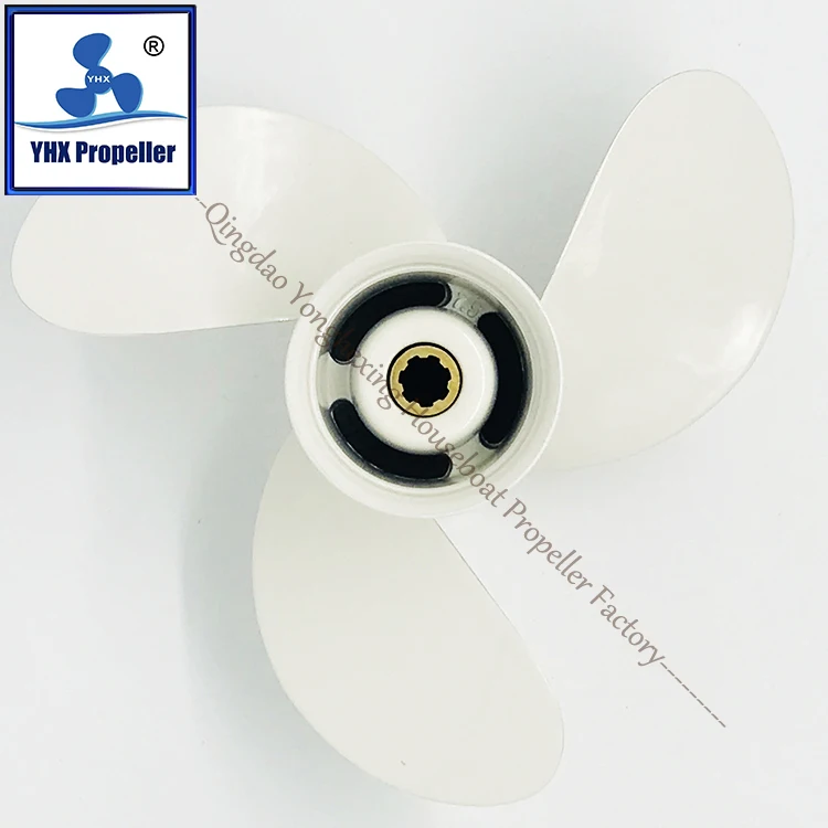 8 1/2*7 1/2" Aluminium Marine Propeller 6HP-8HP Match For YAMa 6G1-45943-00-EL