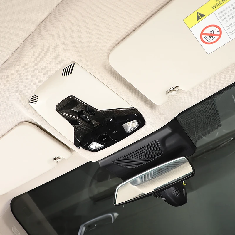 For BMW X1 U11 2023 2024 ABS Carbon Fiber Style Car Sunroof Switch Frame Decorative Cover Interior Accessories image 5