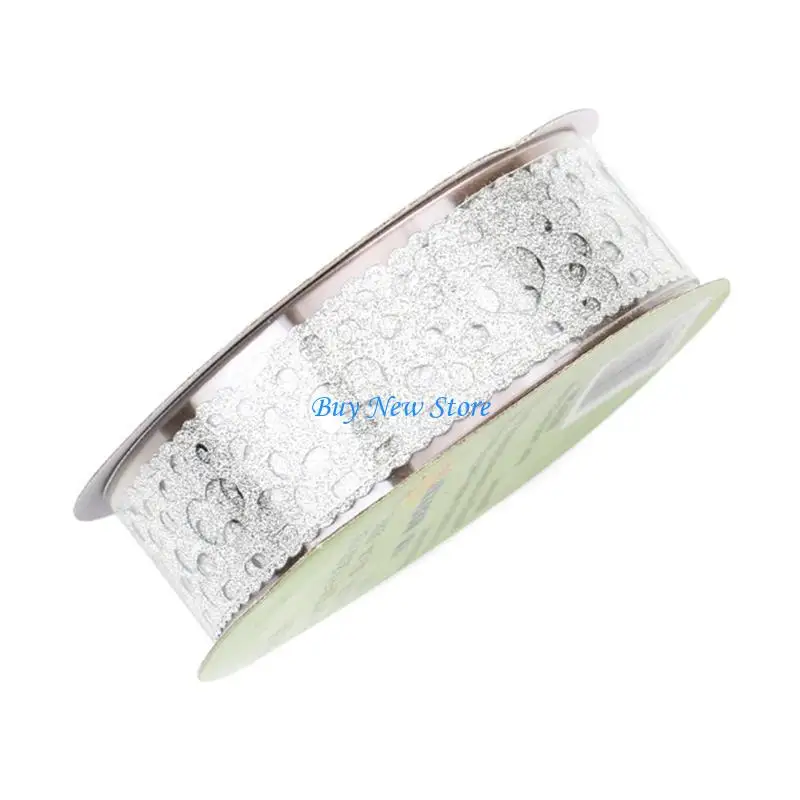 20CE 5 قطعة شريط دانتيل لامع DIY بها بنفسك ألبوم سكرابوكينغ مخطط مذكرات التعبئة هدية #3