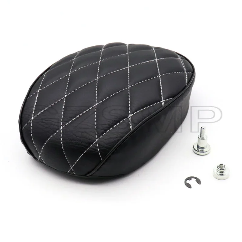 Motorcycle Rear Passenger Pillion Pad Seat fit for Sportster XL883 XL1200 X48 72 2006-2013