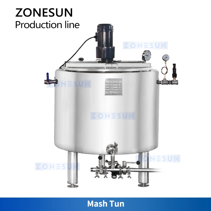 Zonesun ZS-CDB1 Beer Brewing Equipment Beer Making Supplies Commercial Brewing Machine Brewery Supplies Beer Bottling System
