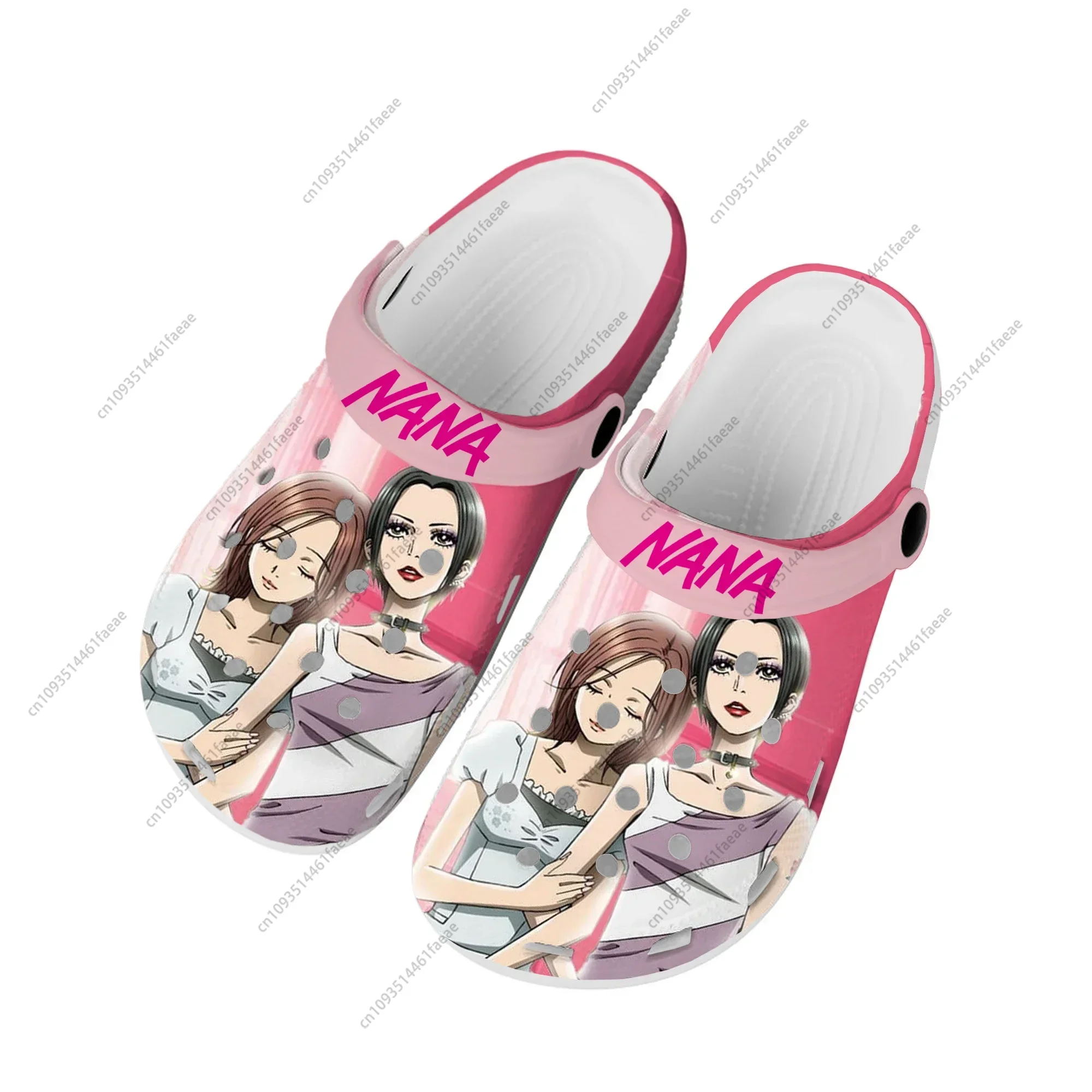 NANA Osaki Komatsu Shoujo Manga Home Clogs Custom Water Shoes Mens Womens Teenager Shoe White Garden Clog Beach Hole Slippers