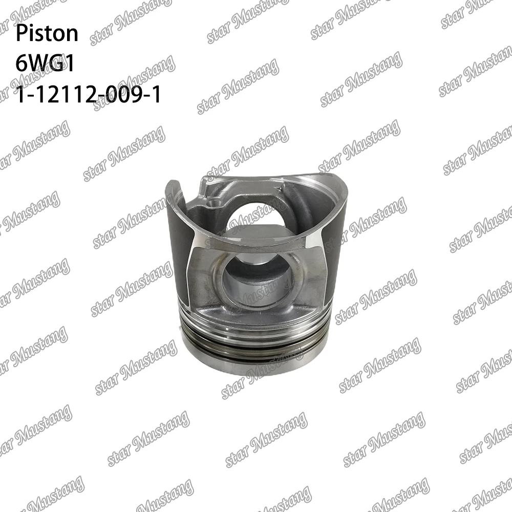 6WG1 Piston 1-12112-009-1 1-12111-937-0 Suitable For Isuzu Engine Parts