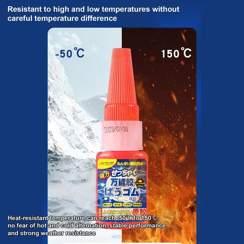 Pegamento aceitoso Universal de alta resistencia, pegamento súper adhesivo, fuerte, Metal, madera, cerámica, agente de soldadura de plástico