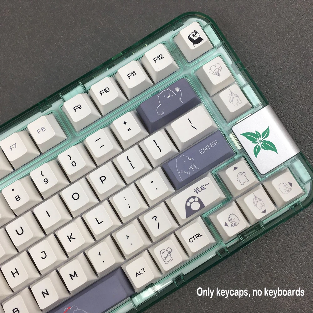 134 klawisze PBT Keycap oryginalny profil spersonalizowany keycap barwnik sublimacyjny do 61/67/68/84/87/98/104/108 klawisze klawiatura mechaniczna