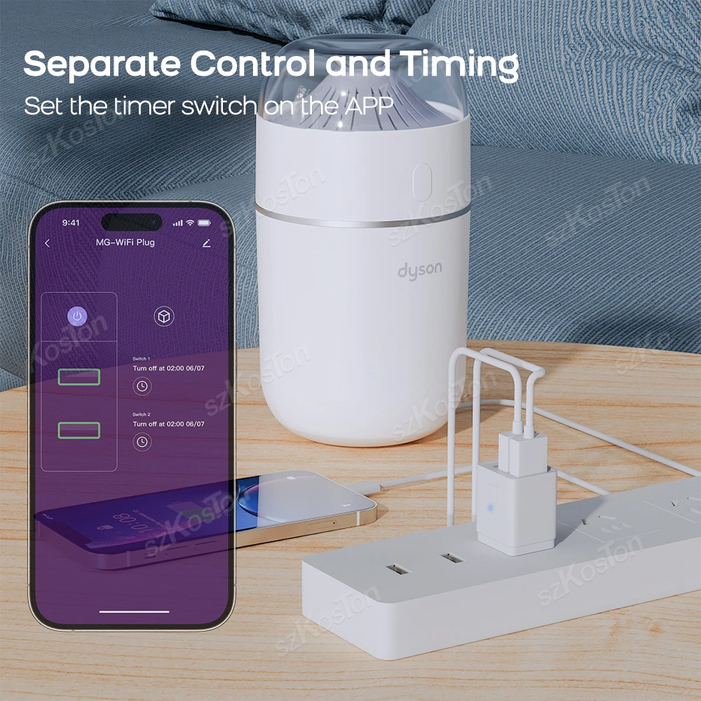 Tuya Smart Home adattatore Micro USB WiFi Zigbee 1/2/3 Gang spina di ricarica adattatore di alimentazione APP Timing controllo vocale per Alexa Google