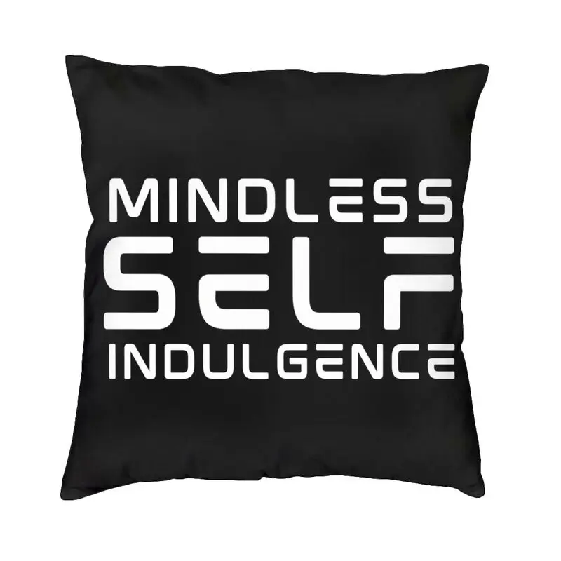 Self Indulgence Punk Rock Band Mindless Nordic Throw Pillow Covers Decoracion Salon Cushions for Sofa