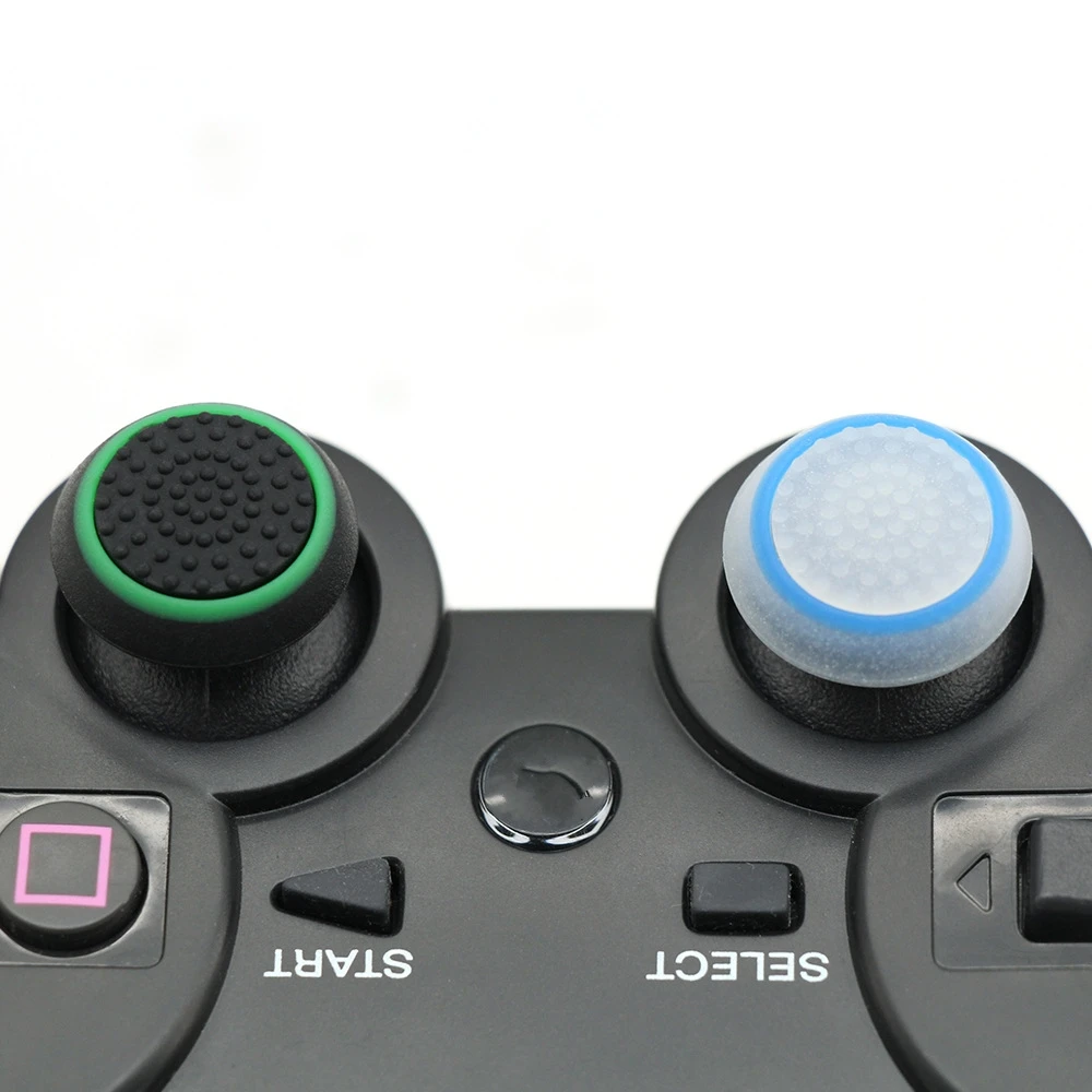 16Pcs Silicone Keycap Controller Thumb Stick Grip Joystick Cap Cover Analog For PS3 PS4 XBOX ONE Games Joysticks Accessories