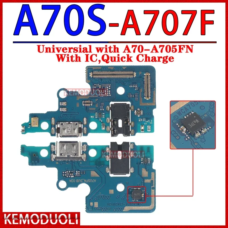 Usb Dock Charger Port for Samsung Galaxy A10E A20E A30 A40 A50 A60 70 A10S A20S A30S A40S A50S A70S Charging Board Module