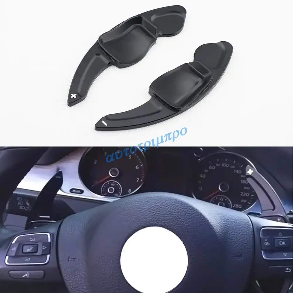 

For VW Golf MK8 Passat Touareg Tiguan Atlas Arteon Teramont Interior Car Steering Wheel Paddle Shifter Extension Accessories
