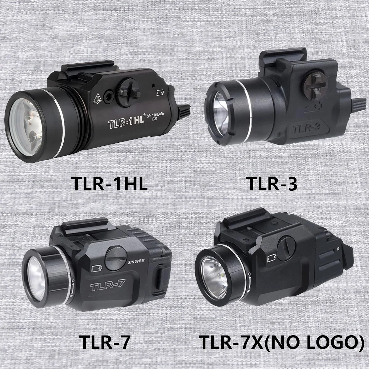 TLR Light TLR-1 TLR-1HL TLR-3 TLR-7 TLR-7X Surefire X300 ULTRA Outdoor Flashlight For Glock 17 Hanging Scout Light