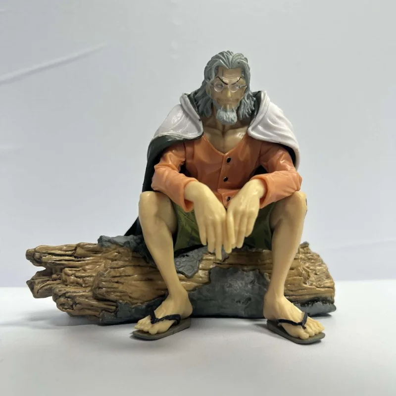 

New 12cm One Piece Stylist Photographer Pluto Rayleigh Scene Sitting Figure Ornament Model