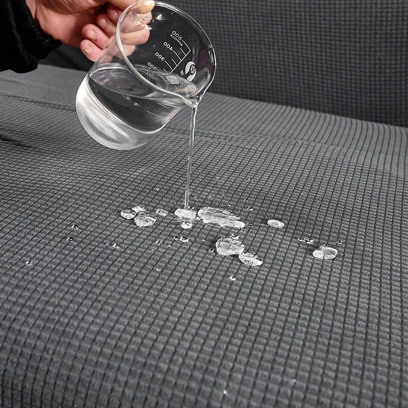 Waterproof Elastic Chair Cover for Dining Room Kitchen Wedding Hotel Banquet Restaurant Anti-dirty Seat Cover Housse De Chaise image 5