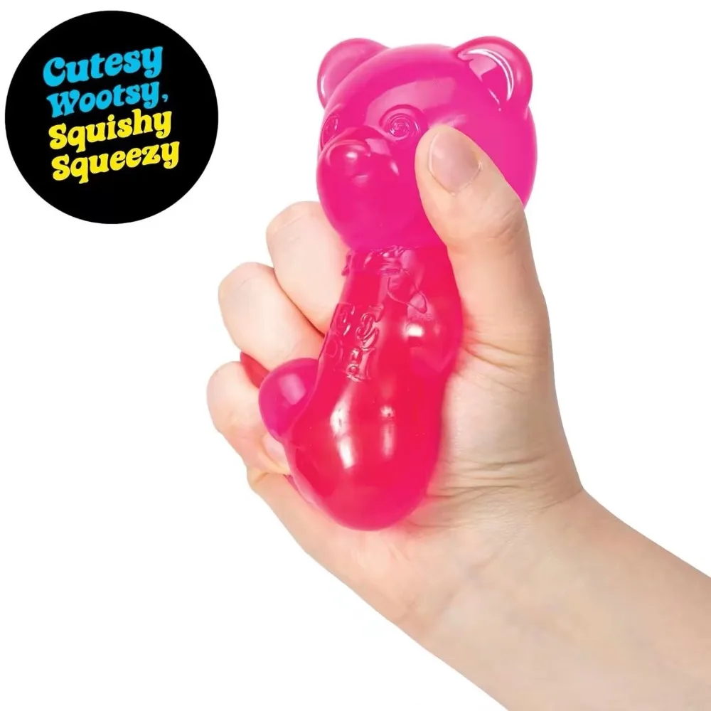 Schylling Needoh Bear Squishy Fidget Toy Stress & Anxiety Relief Helps Improve Focus Perfect For Birthday Gifts & Desk Decor - view 6