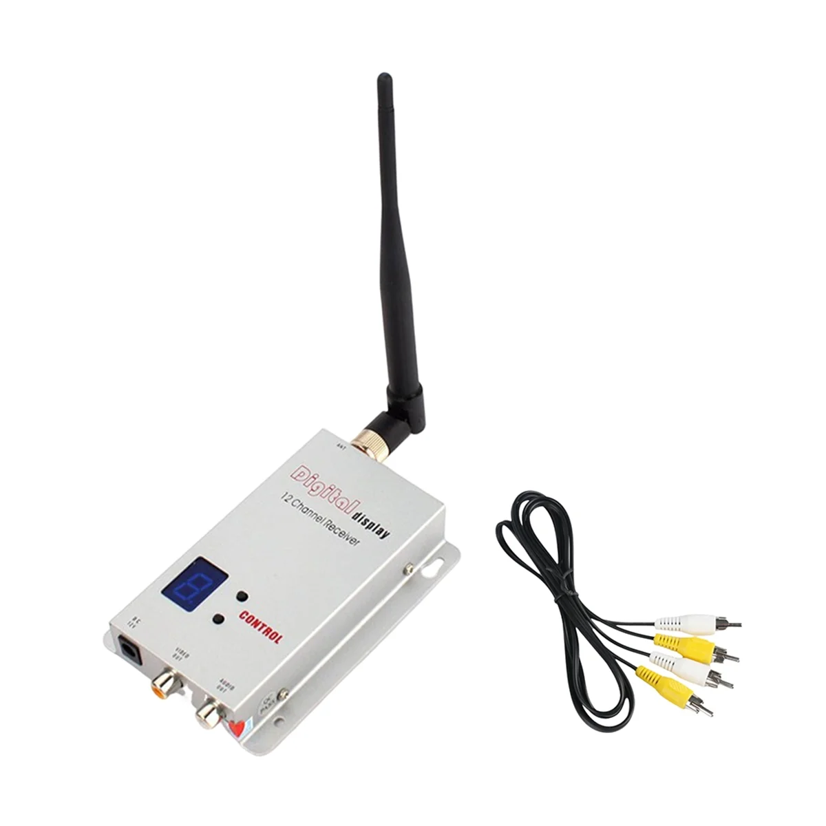 Hot sale FPV 1.2G 1.3G VRX 12CH FPV Video Receiver with Digital Display -92dbm for FPV Drone RC Model