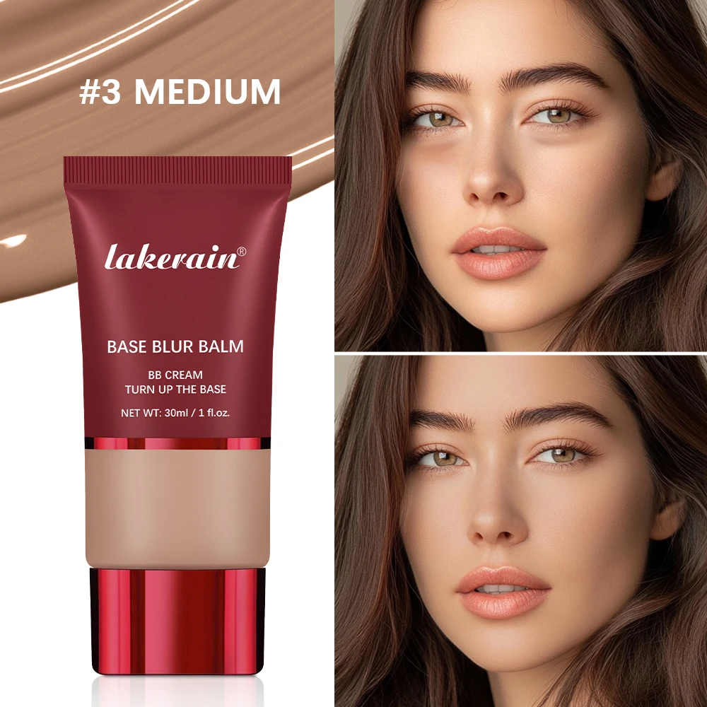 LAKEKRAIN Matte Liquid Foundation Soft Focus Lightweight Long Lasting Smooth Skin Natural Contour Multi Shades For All Skin Tone