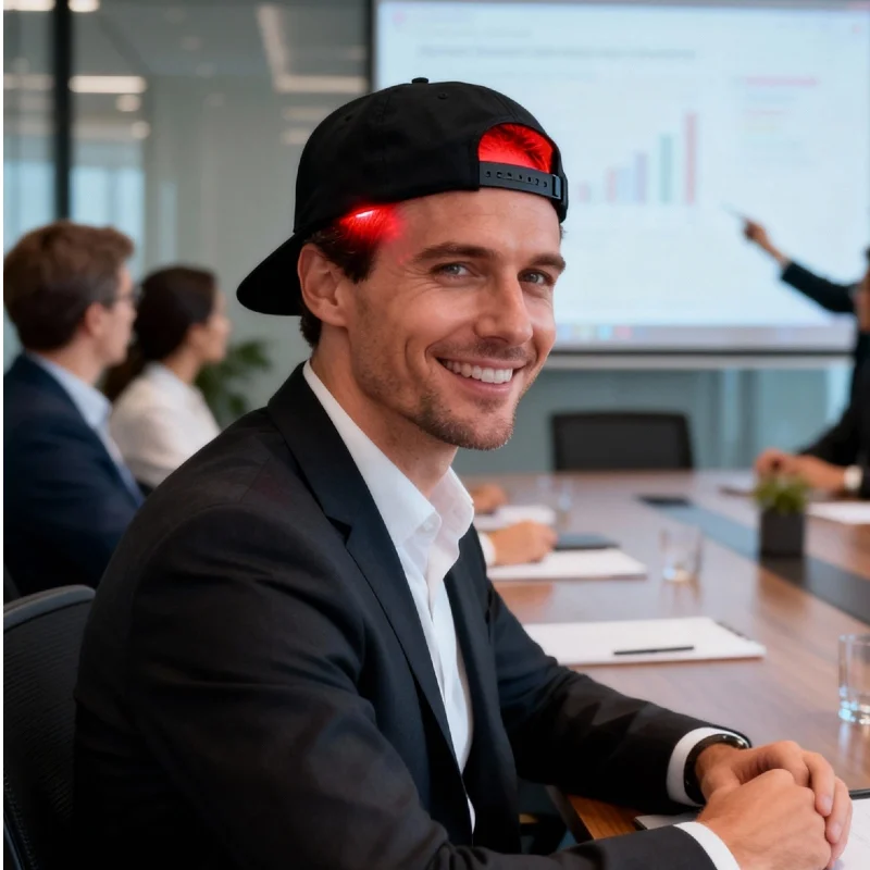 

Hair Growth Laser Cap 96 Diodes 650nm, Anti Hair Loss Red Light Therapy Stimulates Follicle Regrowth