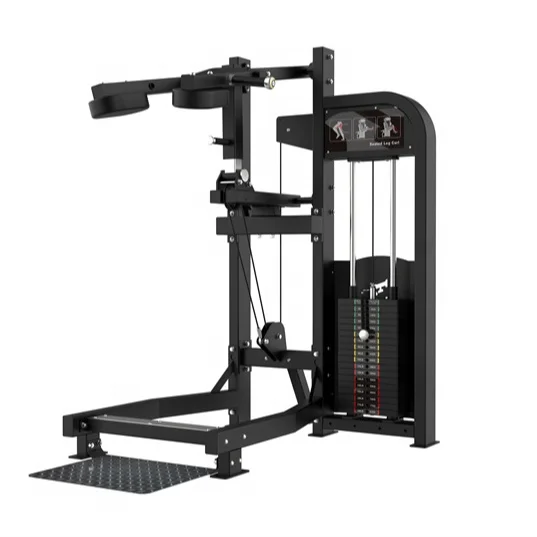 

Shizhuo Pin Loaded Gym Equipment Strength Training Machine Standing Calf