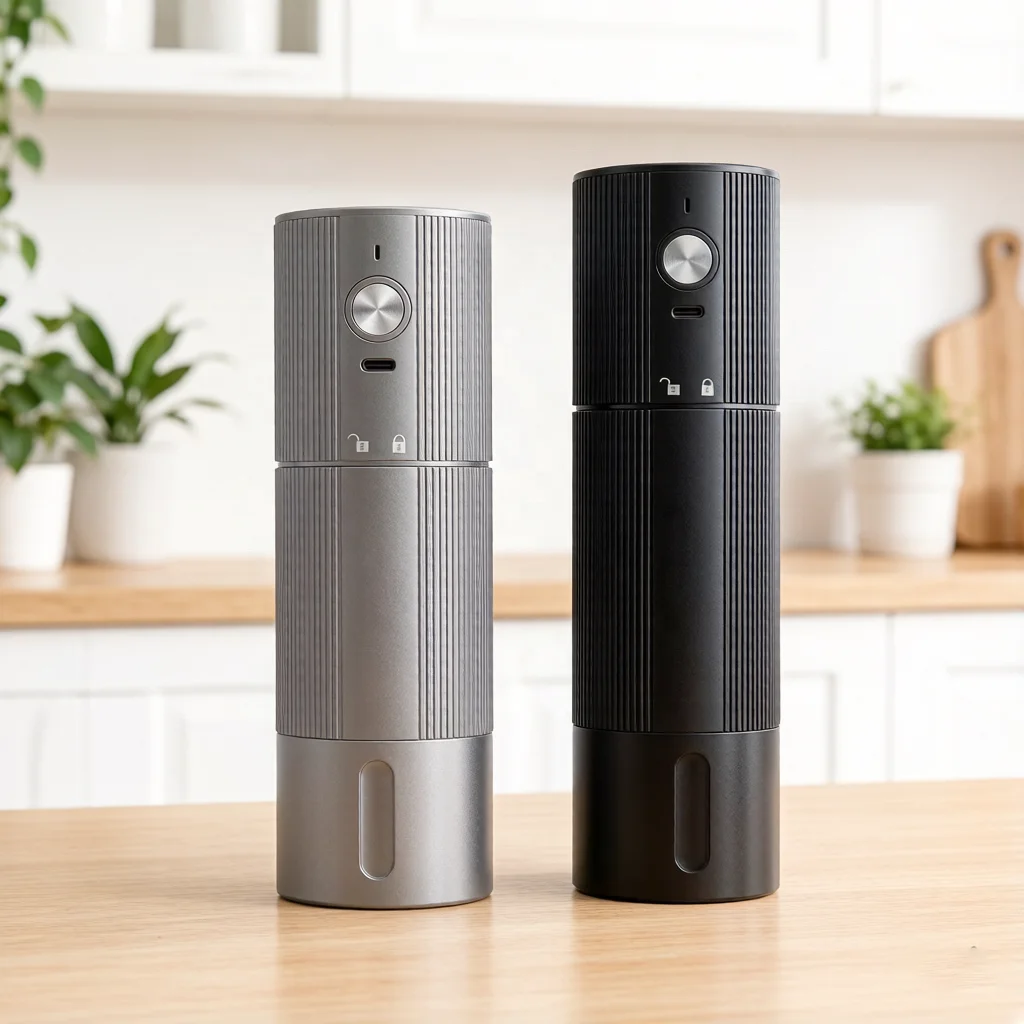 

USB Rechargeable Coffee Grinder New Portable Coffee Bean Grinder with Aluminum Body and Stainless Steel Burr Premium Quality