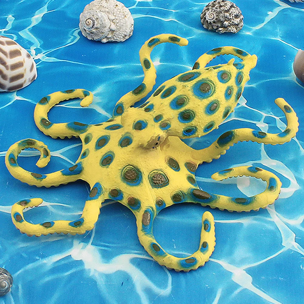 Neue Marine Tier Modell Realistische Lustige Octopus Figur Spielzeug Figuren Kinder Spielzeug Simulation Figur Kunststoff Octopus Modell