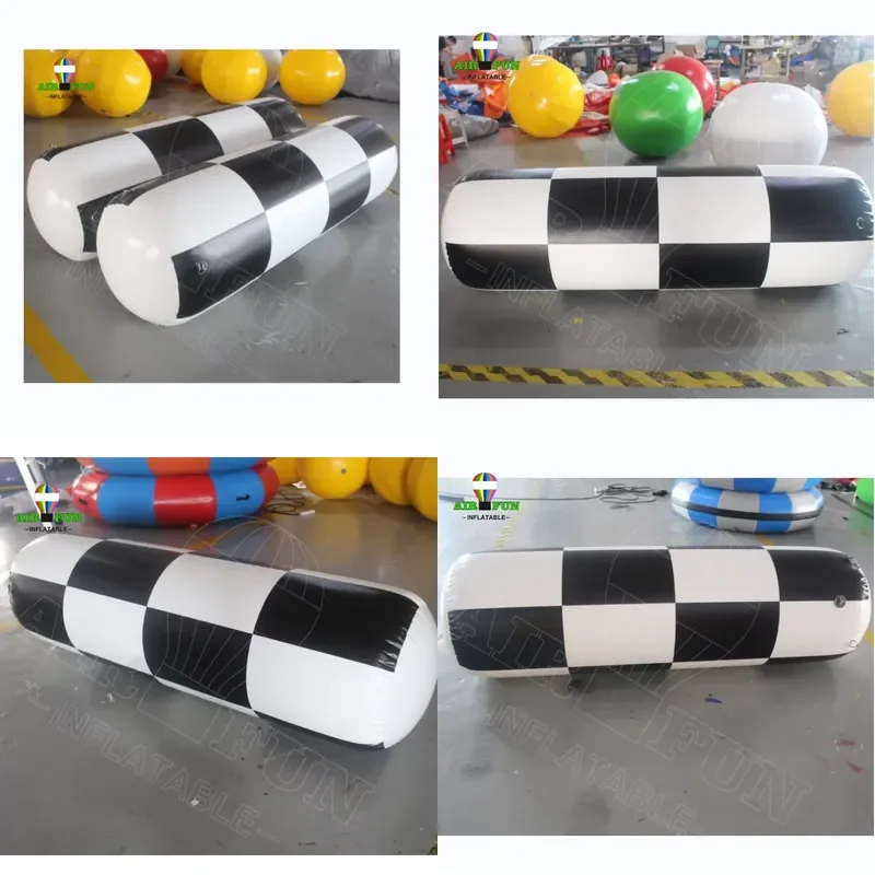Custom Logo Cone Advertising Inflatable Marine Floating Marker Buoy Sport Warning Water Buoy for Water Swimming Boat Race