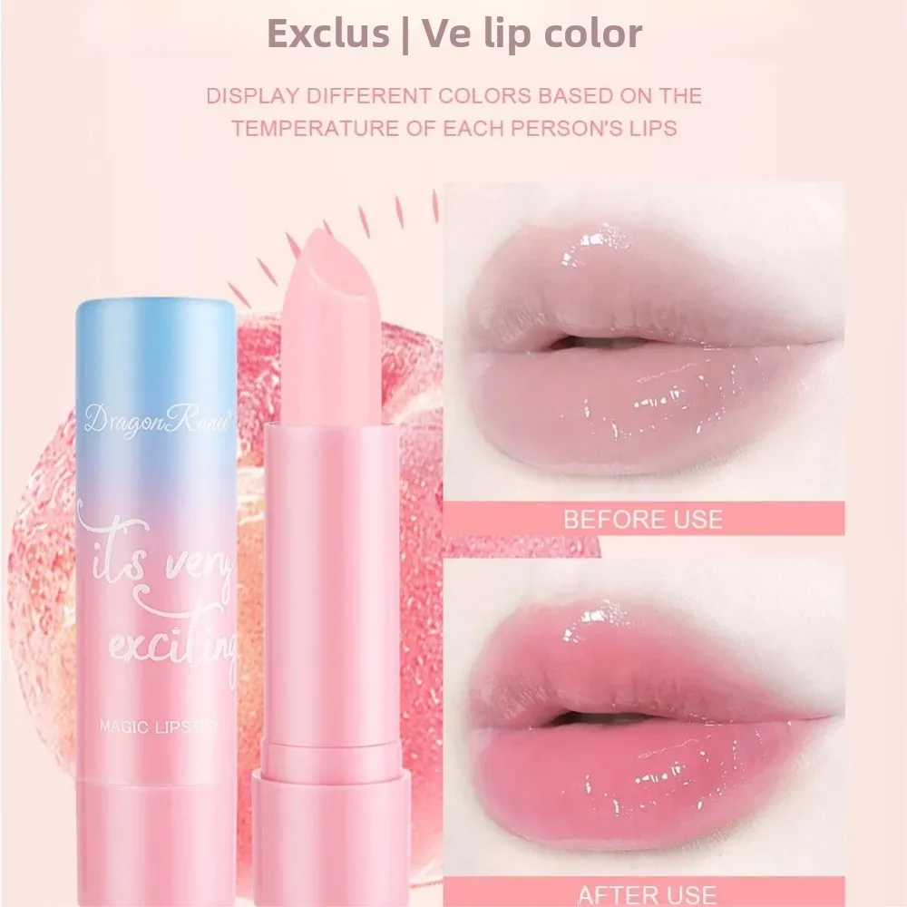 Juego de lápiz labial para mujer, colección de bálsamo labial teñido hidratante cálido sin manchas, 3 uds.