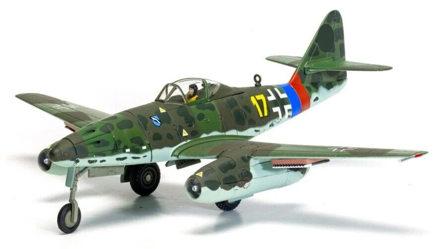 1/72 AA35711 German Me262 fighter model Nowotny  Alloy finished product collection model