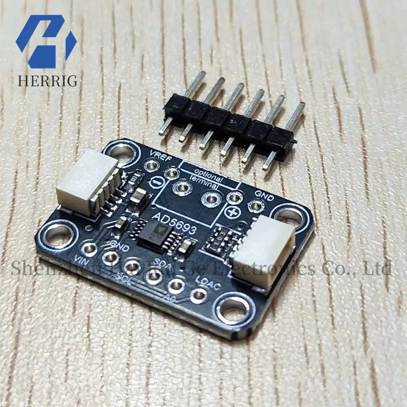 

1PCS 5811 AD5693R 16-bit DAC module STEMMA QT/qwiic