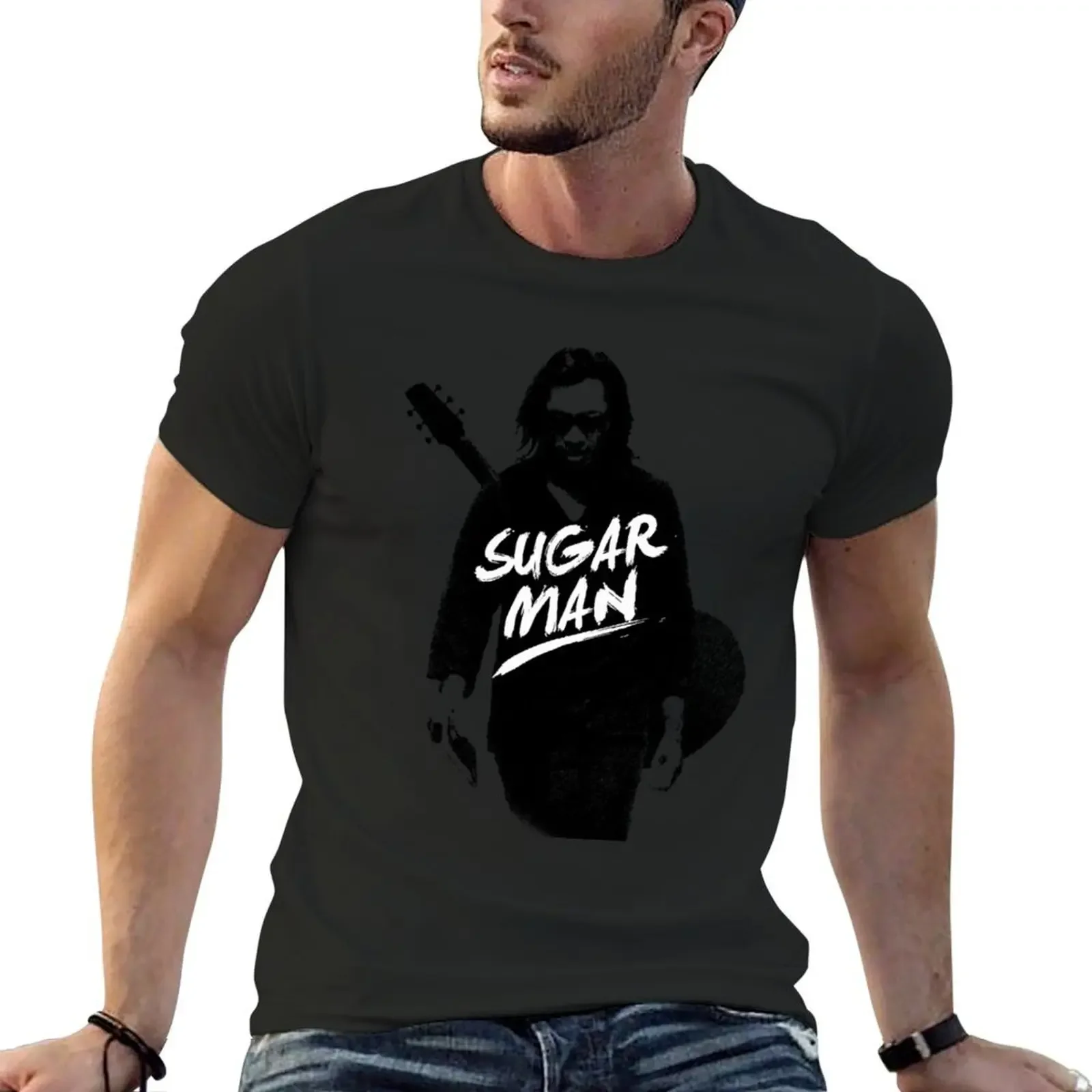 Sixto Rodriguez Sugar Man Essential T-Shirt cheap stuff oversized t shirt vintage blue archive big and tall t shirts for men