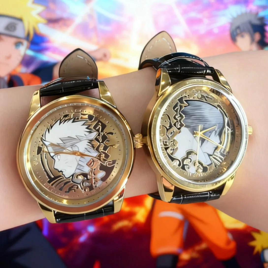 In Stock Genuine Naruto Shippuden Watch Collection Blind Box Trendy Anime Character Doll Collection Holiday Toy Sasuke Fans Gift