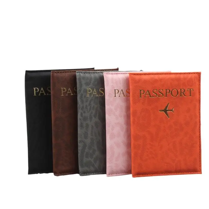 Passhülle aus PU-Leder für Damen und Herren – Organizer, Schutzhülle für Karten, Ausweisdokumente, Reisepasshülle, 1 Stück. – Detail 6