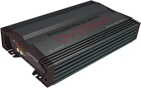 OD1-5000D Car Amplifier 5000W Mono 1 Ohm Stable Class D MOSFET Subwoofer Amp