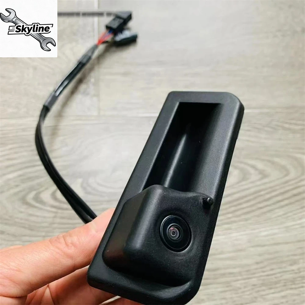 8W8 827 566 E 8W8827566E ل Q5 FY A5 F5 80A كاميرا الرؤية الخلفية RVC مع خط التوجيه الأسلاك تسخير #3