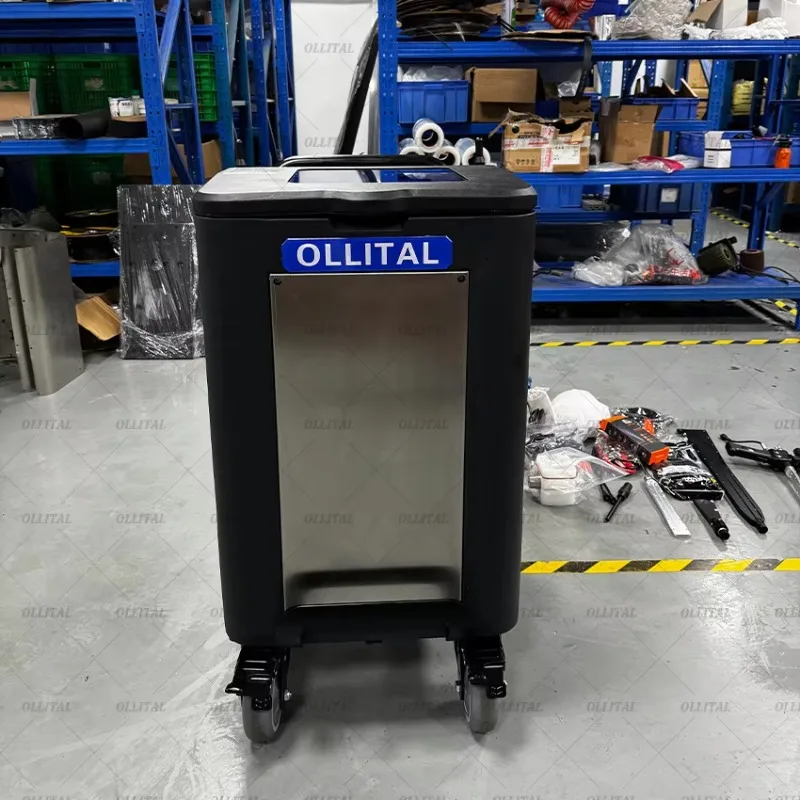 New Portable Cryogenic Dry Ice Blasting Cleaning Equipment Dry Ice Washing Blaster for Dust/Dirt/Carbon Deposit Removal