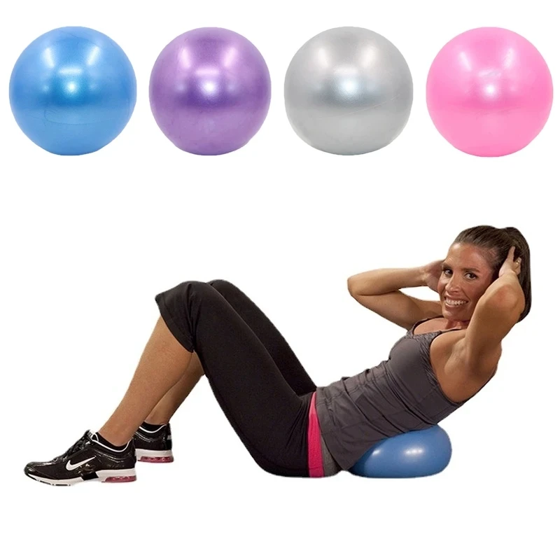 25cm Pilates Ball antideflagrante Yoga Core Ball Indoor Balance Exercise Gym Ball per Fitness Pilates Equipment