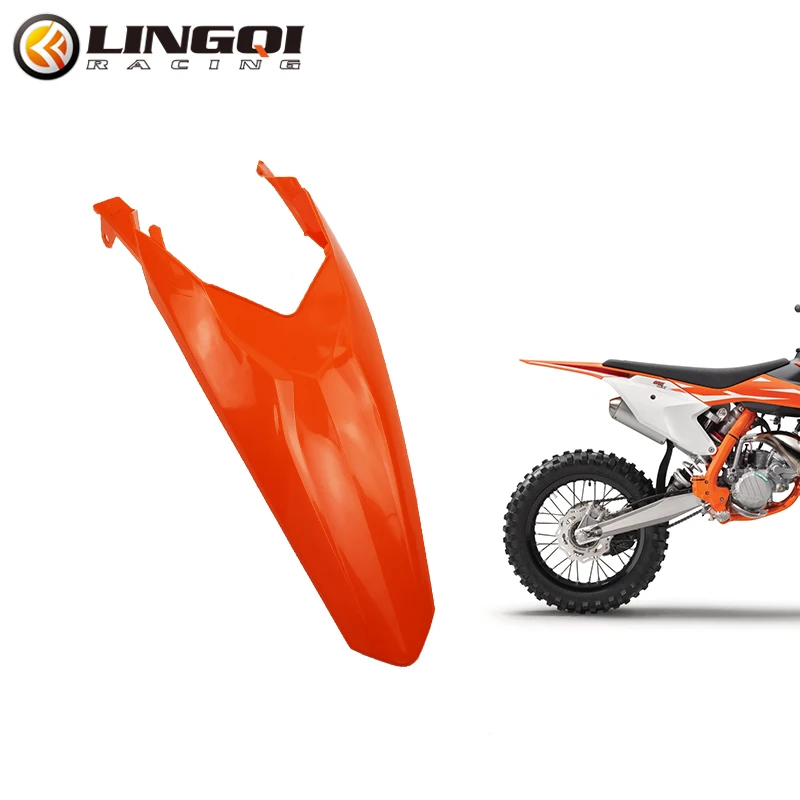 

LingQi Motorbikes Accessories SX85 PP Plastic Tail Mudguard Motorcycle Rear Fender For KT85 Pit Dirt Bike