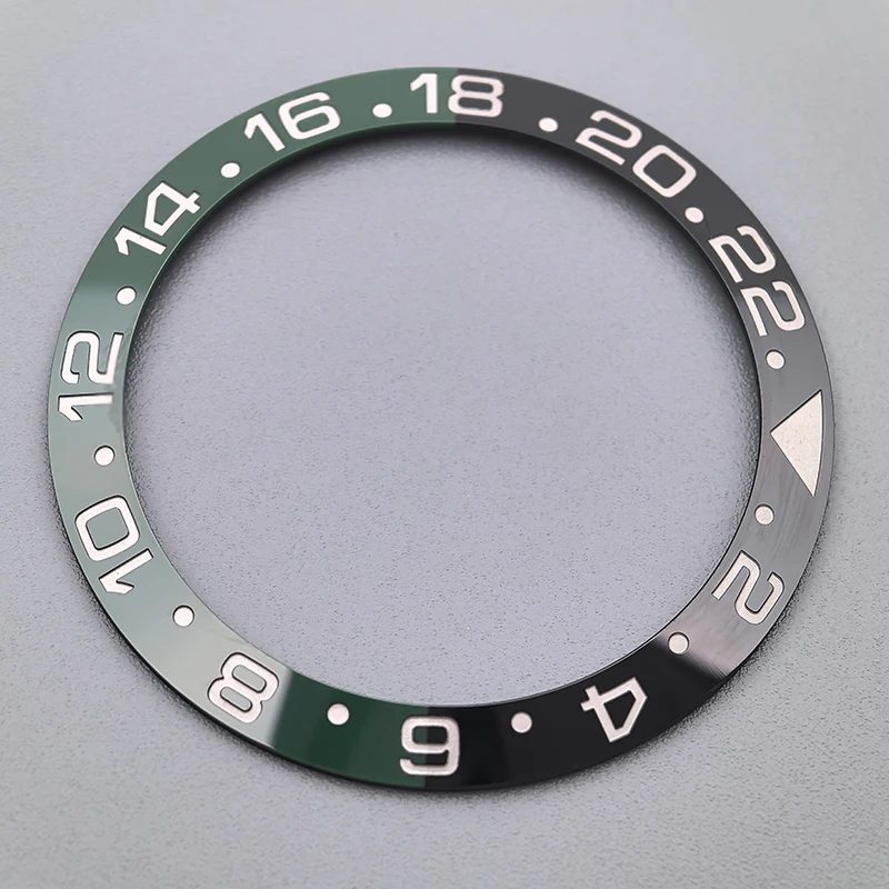 

Top Ceramic Bezel Insert For GMT Sprite 126710 Aftermarket Watch Replacement