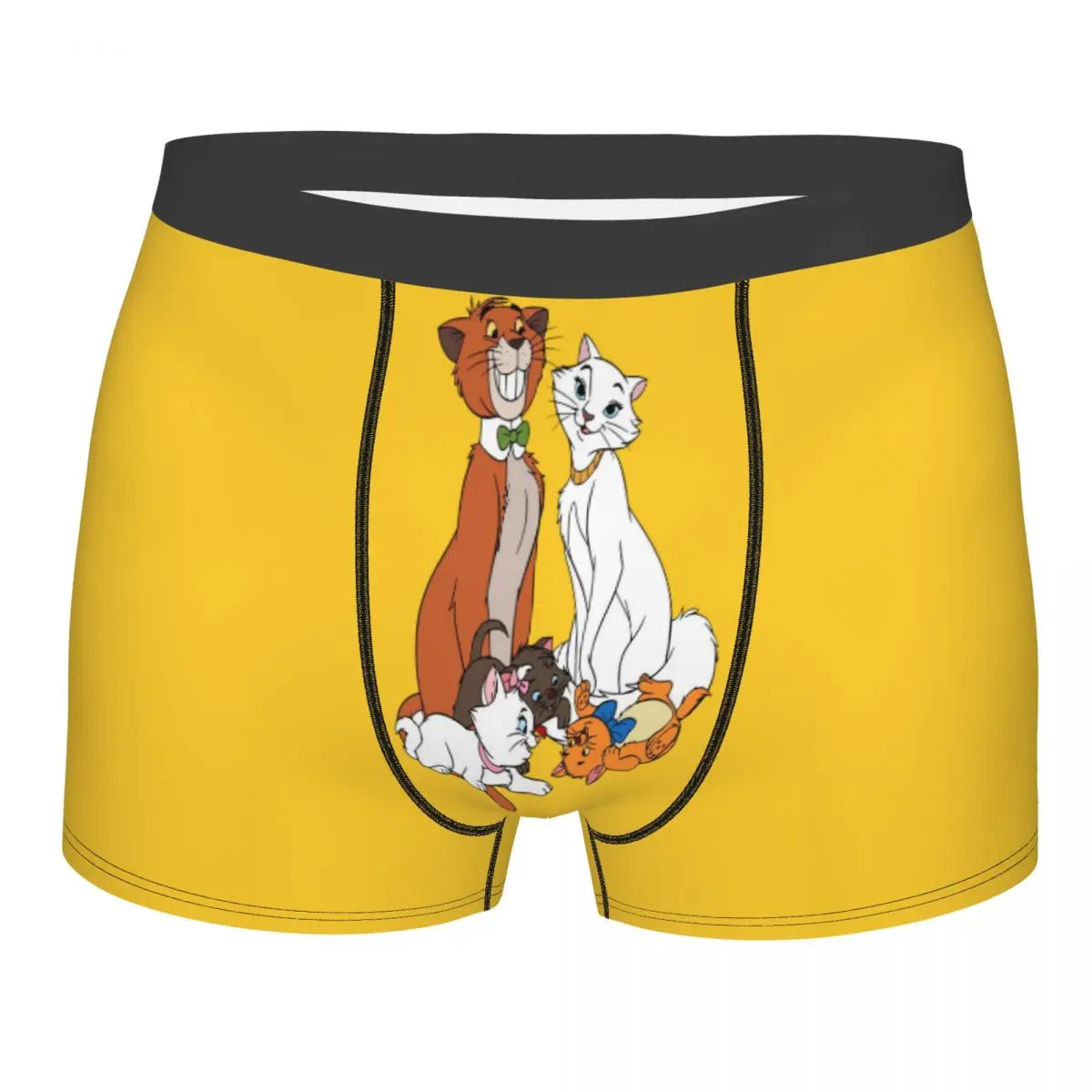 Custom Male Novelty Duchess Cartoon Underwear Boxer Briefs Stretch Shorts Panties Underpants
