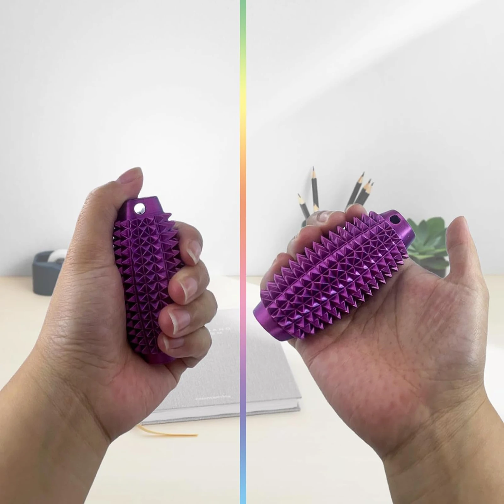 شائك جريبي ستيم المفاتيح تدليك تهدئة تنفيس تململ المفاتيح هدايا فريدة للأصدقاء والعائلة #3