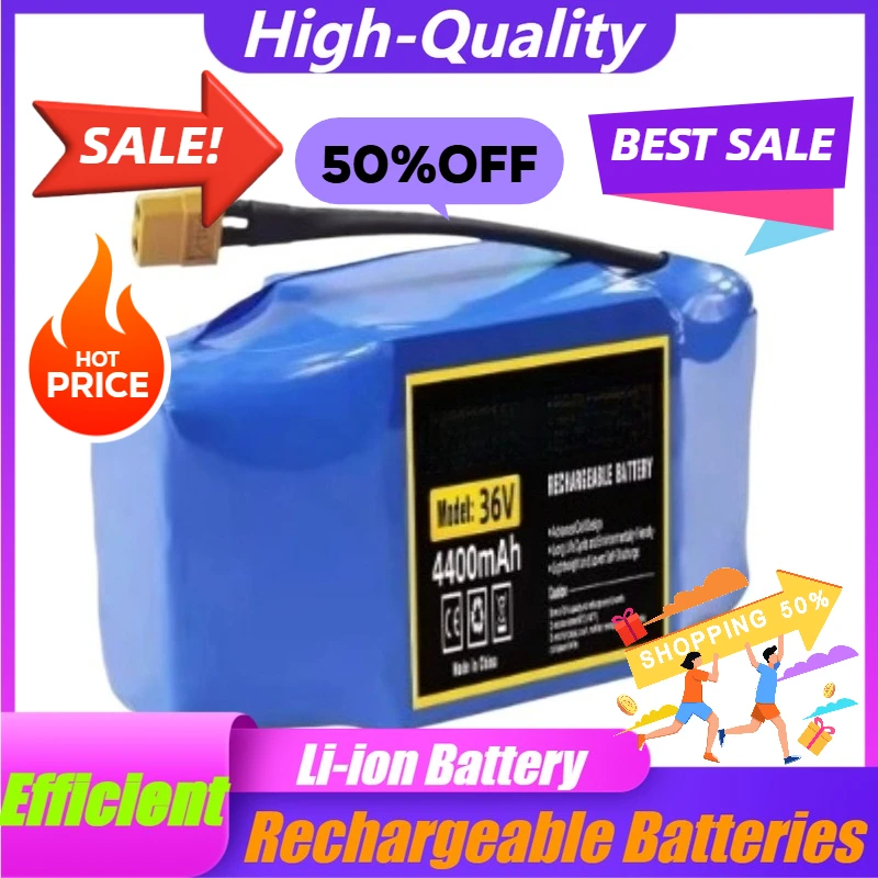 

4400mAh 6800mAh Twist car battery 36V 10S2P lithium battery pack 18650 power battery