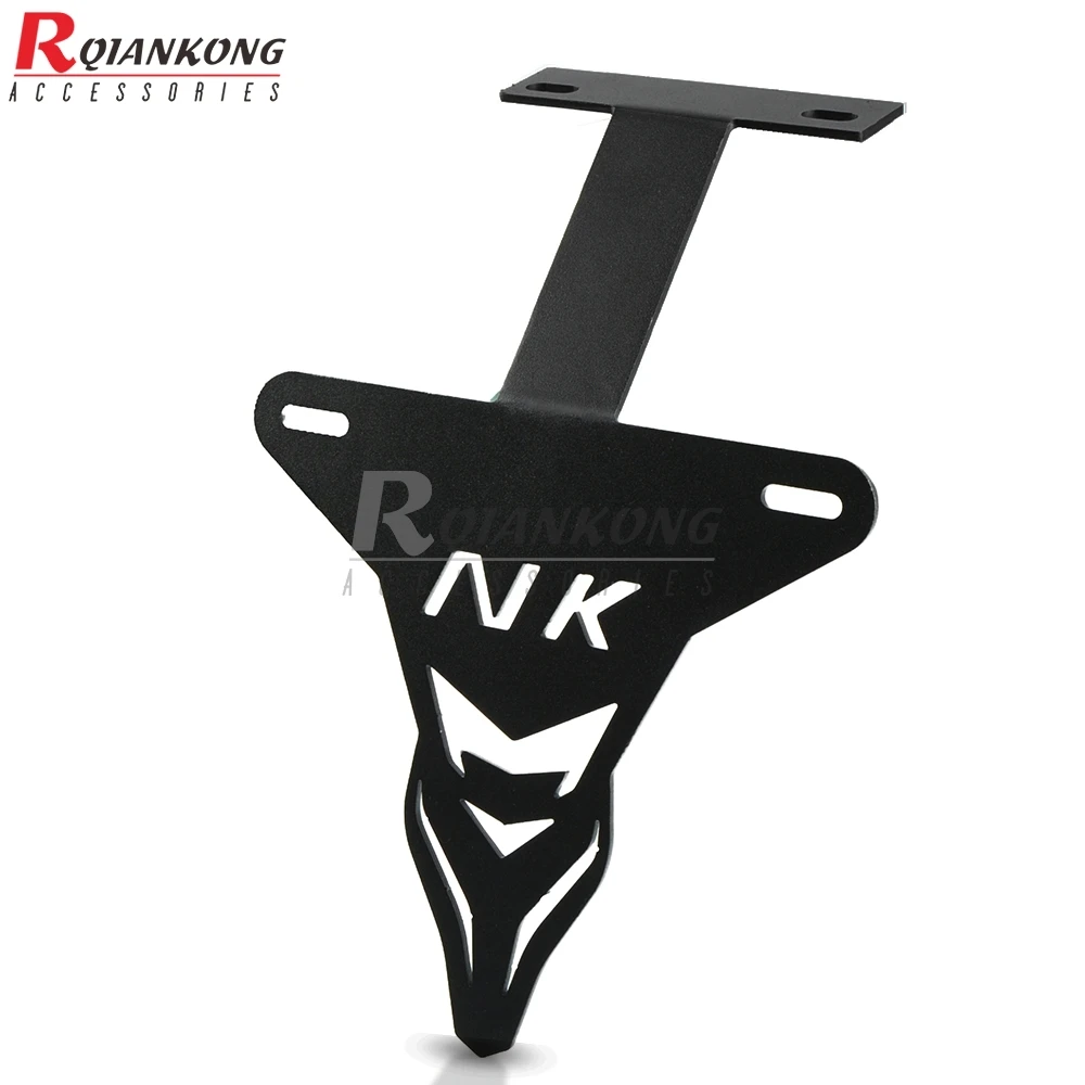 Motorcycle License Plate Bracket FOR CFMOTO 250NK 300NK 2018 2019 2020 2021 2022 2023 2024 2025 2026 LED Plate Holder Fender