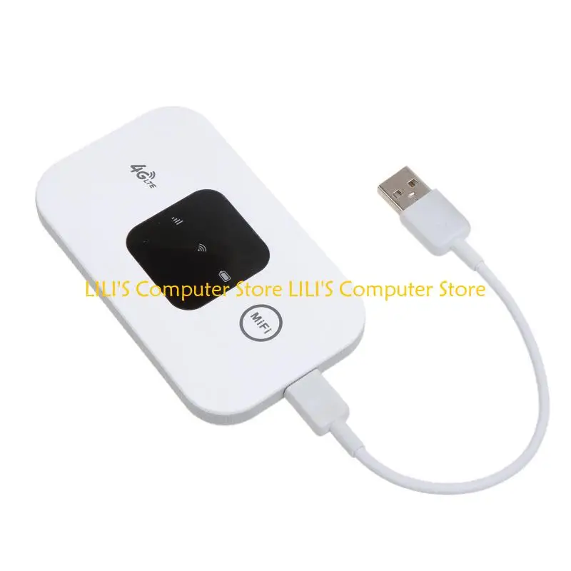 A52B Mobile WiFi Hotspot 4G LTE เราเตอร์ 150Mbps ความเร็วดาวน์โหลดและ 10 WiFi