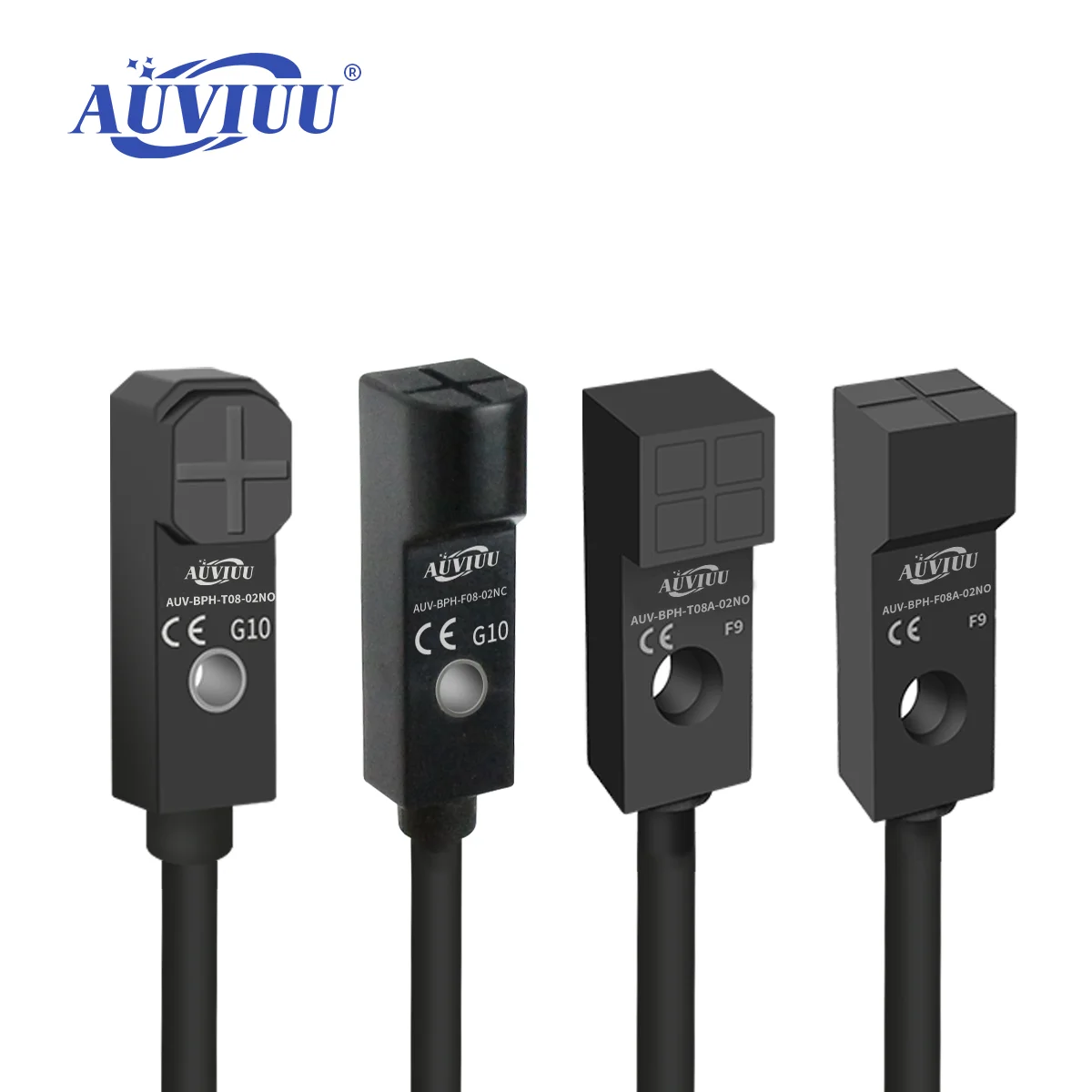 BPH 06-12 Miniature Square Proximity Switch NPN PNP Sensing Distance 1.5/2/3/4mm Strong Anti-jamming 3-wire Metal detection