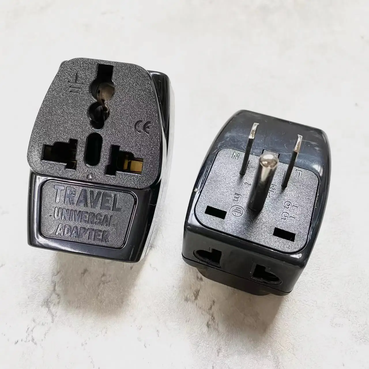 อินเดีย EU AU UK รัสเซีย To USA ญี่ปุ่นแคนาดาฟิลิปปินส์ประเทศไทยไต้หวันสายดิน US Adaptor Traveling Outlet 3ใน1ปลั๊ก