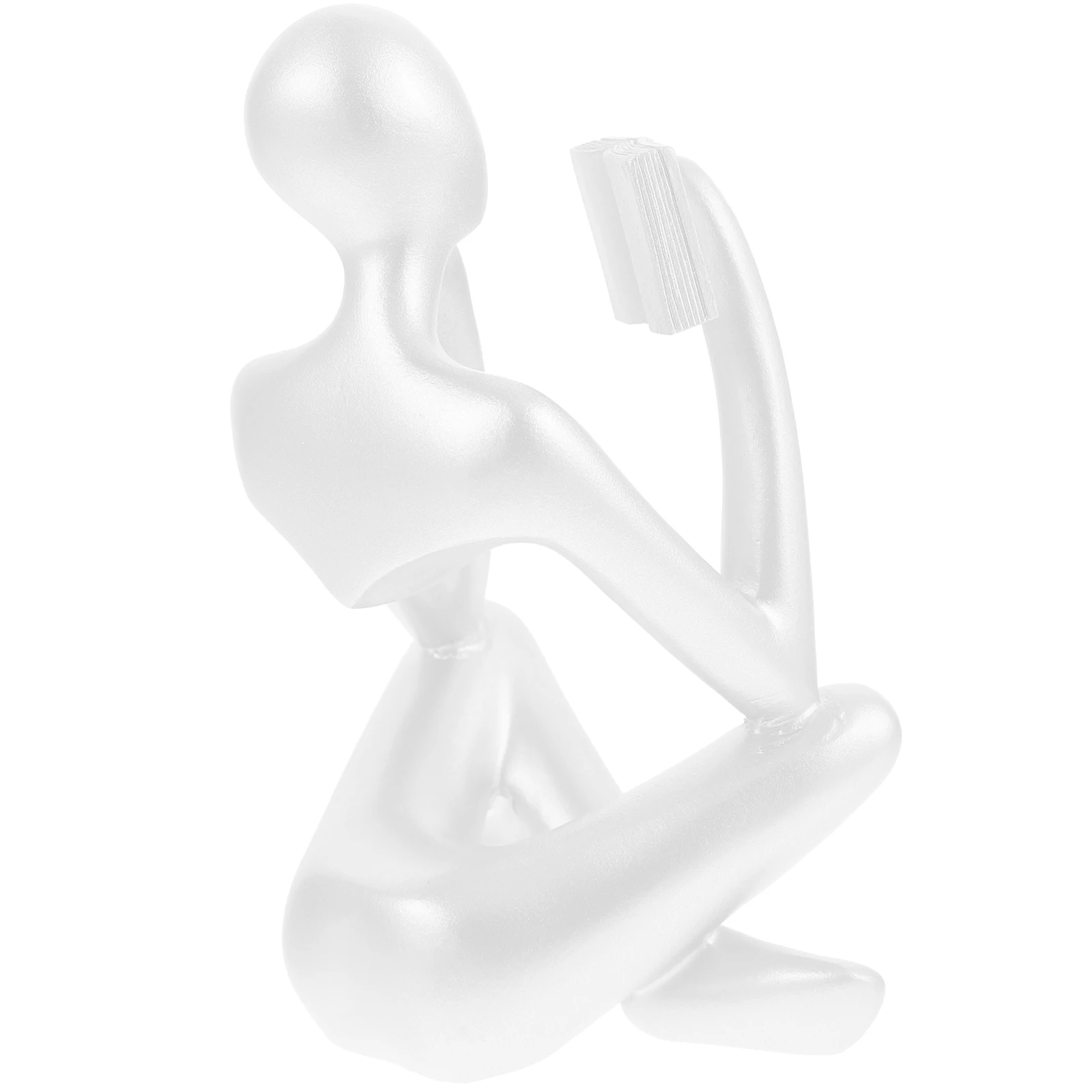 

Abstract Figure Statue Resin Thinker Figurines Office naments Crafts Decorations Home Study Bookshelf Decor Art Piece Nordic
