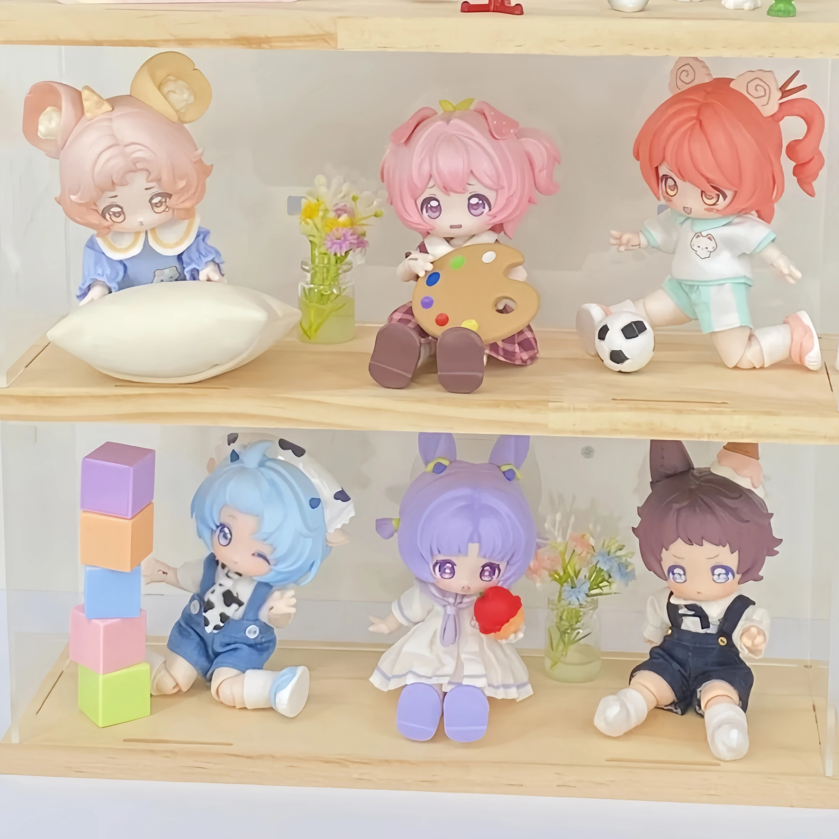 

Come4free Bonnie Dessert Kindergarten Series Ob12 BJD слепая коробка Bonnie Mystery Box шарнирная подвижная кукла-сюрприз сумка подарок