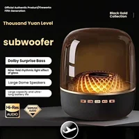 Altavoz Bluetooth 2025 LP90 Crystal Pro: graves tipo Harman de 4.a generación con ranura para tarjeta TF y radio FM