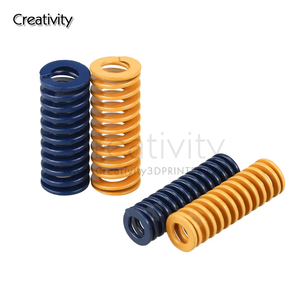 

4PCS Spring 8*20/8*25/10*20/10*25MM Leveling Spring 3D Printer Accessories Reprap Imported For Ender 3 Anet A8 Hot Bed